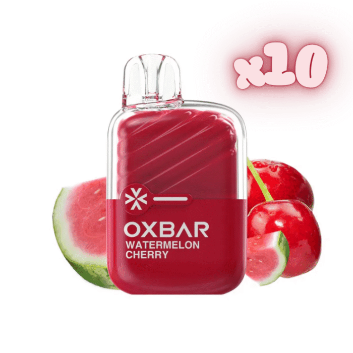 x10 OXBAR Watermelon Cherry - Imagen 1